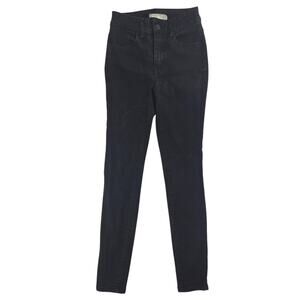 tgla | Black Stretch Denim Jeans | Size 24" waist